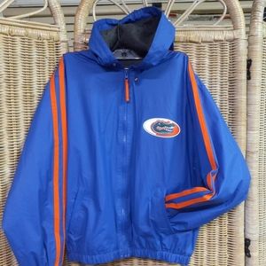Essex Youth Jacket Hooded Officially Licensed Products Blue Orange Sz XL (16/18)